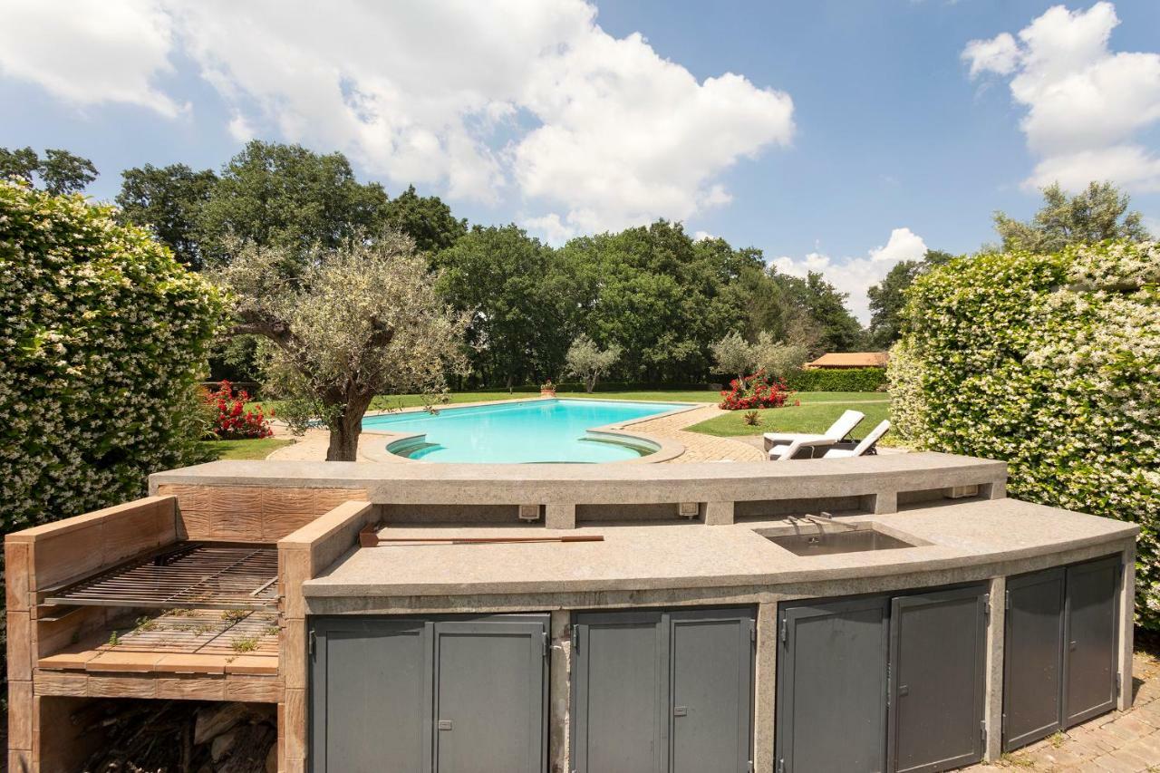Villa In Via Della Marcigliana Casale Torre San Giovanni Kültér fotó